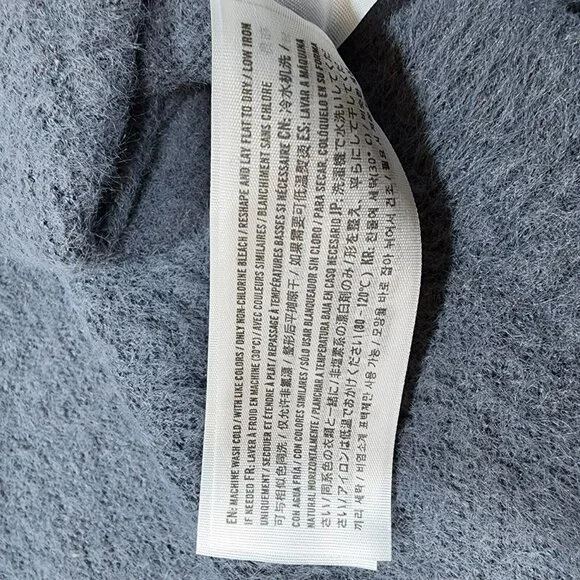 Abercrombie & Fitch Sweater Womens XL Shirt  Blue Longsleeve Soft AF Collection - Picture 12 of 12